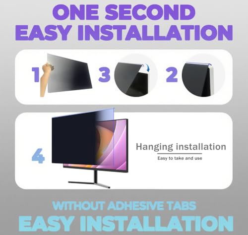 Protector anti fatiga visual extraíble de 490mm*317mm para reducir el cansancio ocular 7