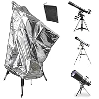 TAZZOR Teleskop Abdeckung 120X160cm, mit Aufbewahrungstasche, Outdoor Teleskop Abdeckung, wasserdicht Schutzabdeckung für Teleskop, Teleskop Staubschutz, Teleskop Schutzhülle, Staubdicht, Winddicht