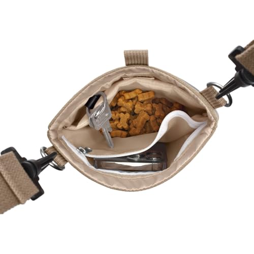 HUNTER Umhänge-Snackbeutel Alva Größe one-Size, Farbe beige