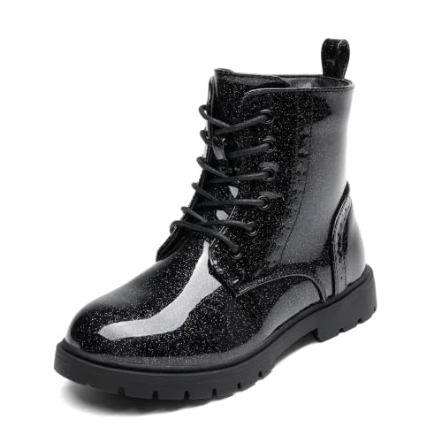 Dream Pairs DREAM PAIRS Girls Ankle Combat Boots Boys Kid Shoes