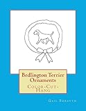 Bedlington Terrier Ornaments: Color-Cut-Hang