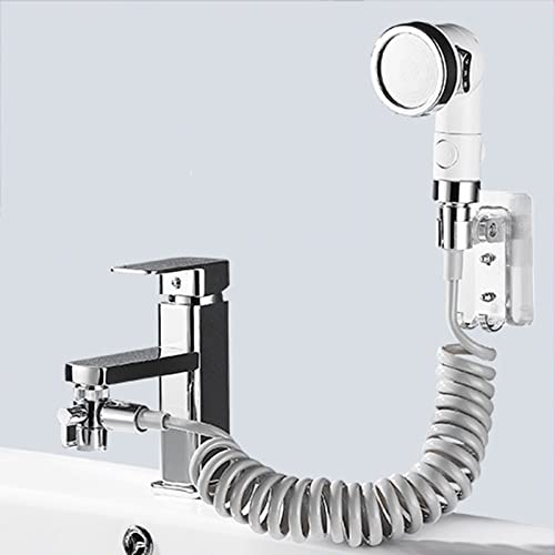Ensemble de robinet de douche mural avec accessoire de douche à main pour salle de bain - 3
