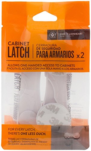 Prince Lionheart Cabinet Latches, 2 Count by Prince Lionheart