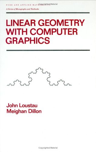 Buy Linear Geometry with Computer Graphics: 170 (Chapman & Hall/CRC ...