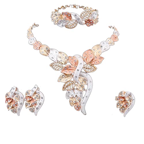 Joyas africanas coloridas para bodas y fiestas elegantes de gala