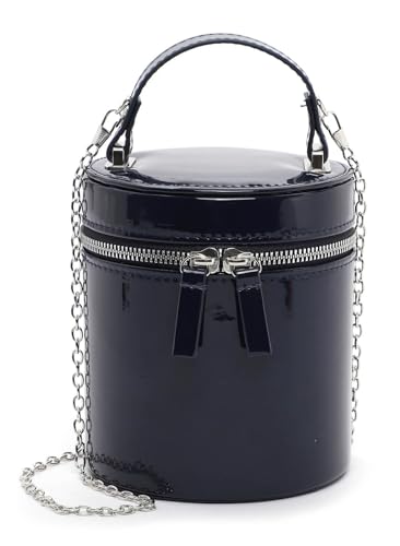 Tamaris Amalia Crossover Bag Blue-Lack sac bandoulière verni étanche