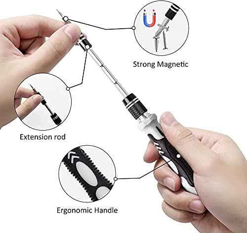 Pozlle 138 in 1 Set Cacciaviti Precisione