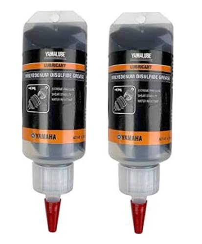 Yamaha Yamalube Molybdenum Disulfide Grease- (Quantity of 2) 4.5 Ounces, #ACC-MOLDM-GS-05
