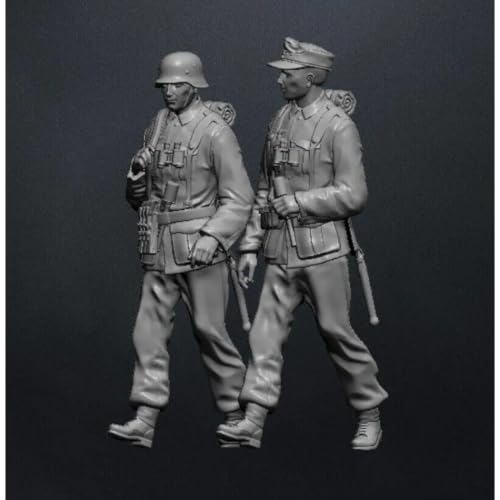 Kits d'impression 3D soldats allemands 1/16 non peints GM2 - 2