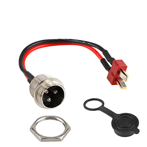 Fututech Port de Charge avec Cache Anti-Poussière pour Kugoo M4 Pièce de Rechange Scooter Electrique Accessoires Trottinettes Robuste Durable (Type 1) Cover