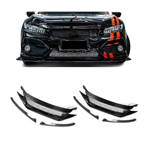 Grille avant supérieure Civic en ABS pour remplacer une calandre cassée ou usée - 2