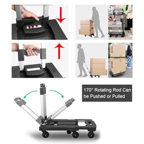 Get 5% Off LIDTOP Folding Hand Truck with 7 Wheels - Image 5