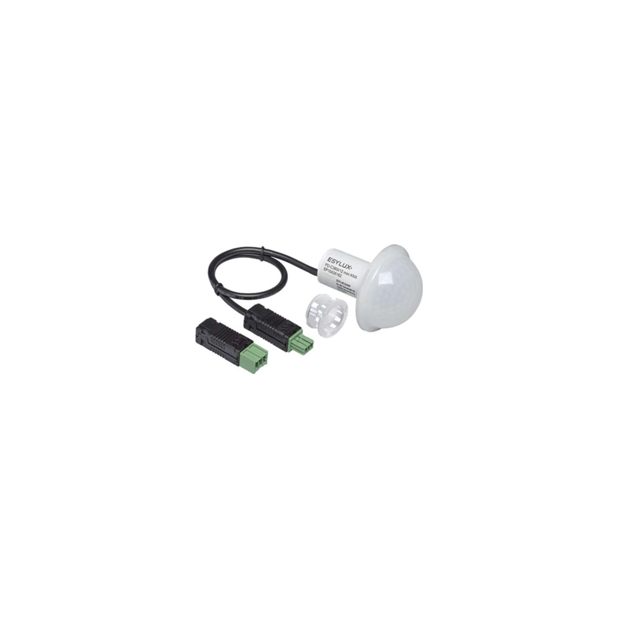 Détecteur KNX ESYLUX PD-C360i/12 Mini avec capteur de présence encastrable portée 12m