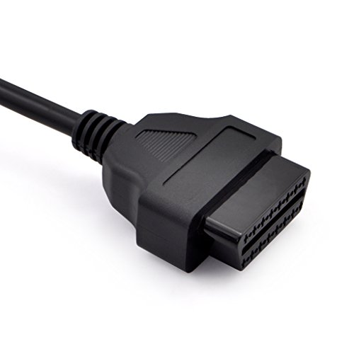 Cable extensor OBD2 de 16 pines y 1.5 metros para solucionar cables cortos 4