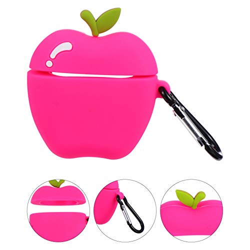 EXCEART Capa de Fone de Ouvido Sem Fio de Silicone CompatÃ­vel Capa de Capa de Fone de Ouvido Fruta