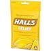 HALLS Relief Honey Lemon Flavor Cough Drops, 1 Bag (30 Total Drops)