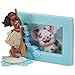 DecoSet® Disney Moana Adventures in Oceania Cake Topper, 2-Piece Cake Decorations with Figurine and Photo Frame Featuring Moana and Pua