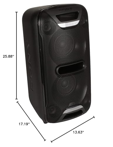 Sony XB72 High Power Home Audio System with Bluetooth Technology