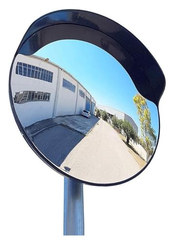 Miroir de circulation convexe 60 cm pour la sécurité du garage et de l'allée