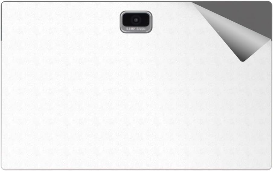 PDA工房 ドレスアップシール Z会専用タブレット (第2世代) Z0IC1 対応 【レザー調・ホワイト】