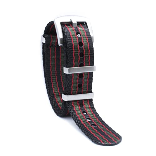 Image of WAMD Seat Belt NATO Watch Straps /Bands - 18mm,20mm,22mm and 24mm Nylon Watch Straps for Watches - Multicolour Options