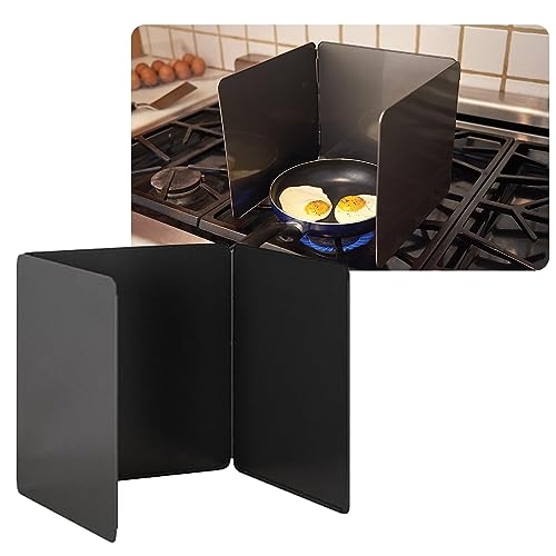 Bouclier anti-éclaboussures pour cuisinière à induction – Protection étanche pour cuisine et camping, empêche les éclaboussures d'huile, facile à nettoyer, design durable – Idéal pour une cuisine sans