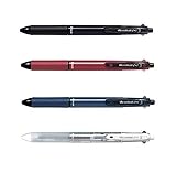 パイロット アクロボール2+1 油性ボールペン0.5㎜ 極細 BKHAB-40EF-B/BG/NV/NC 4色4本組み