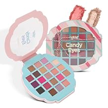 Profusion Cosmetics Candy Eyes 21 Shade Eyeshadow Palette, Highly Pigmented in Blendable Matte & Shimmer Finishes, Light-Weight, Long-Lasting Formula, Vegan & Cruelty-Free Makeup