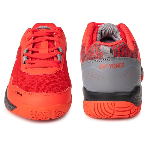 Image of YONEX Velo 100-i Badminton Shoes | Made in India | Ideal for Badminton,Squash,Table Tennis,Volleyball | Non-Marking Sole | TRU Cushion | Ergo Shape | Hexagrip |