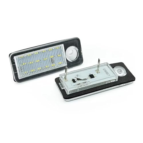 Luces de matrícula LED para Audi A6 C5 y Avant 1998-2005 plafones blancos OEM 4B9943021 2
