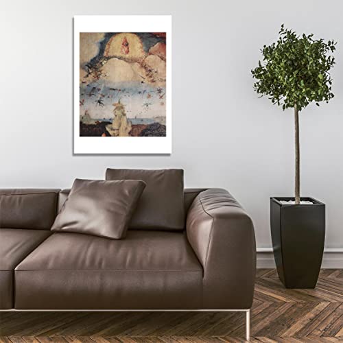 Grande affiche encadrée Falling From Heaven de Bosch pour créer une décoration murale galerie