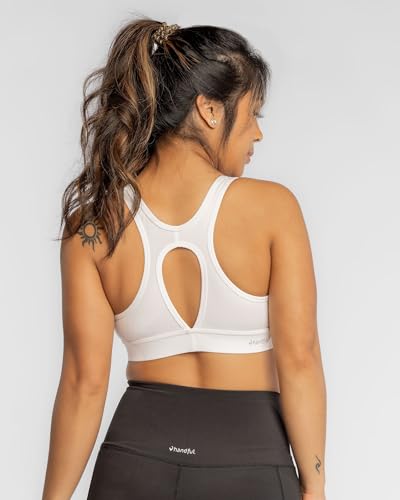 Image of Handful The FaV Bra, Medium Support Sports Bra, Pockets, Removable Pads, Deep Plunge Neck Line