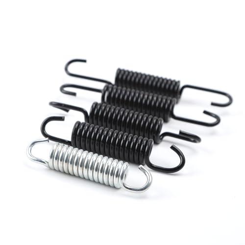 Image of 5Pcs Motorcycle Center Stand Spring in Heavy Spring Steel Material,Overall Length 75mm 90mm 100mm 110mm 120mm