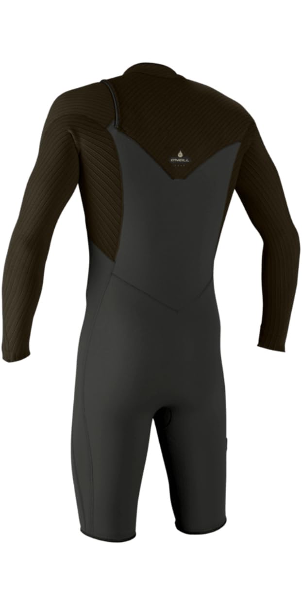 O'NEILL 2026 Uomo Hyperfreak 2mm Chest Zip Manica Lunga Muta Primaverile Muta 5496 - Raven/Army