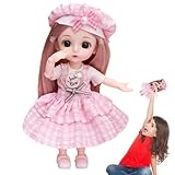 bjd doll body review Anspruchsvoll und elegant: Unsere BJD-Puppe verfügt über feine Kleidung, die weich und angenehm anzufassen ist. Sie können den Stil Ihrer Puppe anpassen und verschiedene farbenfrohe und schicke Outfits ausmalen.