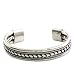 NOVICA .925 Sterling Silver Twist Motif Cuff Bracelet, 6.0", Strength of Celuk'