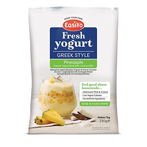 Easiyo Pineapple & Coconut with Bits Premium Yoghurt Mix 230g