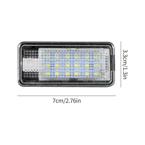 Feu de plaque d'immatriculation arrière 12V pour Audi A3 S3 8P 2003-2012 - 5