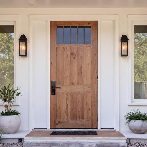 Image of Godrej Smart Lock | Neo Connect Digital Lock for Wooden Door| WiFi, Fingerprint, PIN, RFID Card, Mobile App, Mechanical Key| 5 in 1 Access | 3 Dead Bolts | Rose Gold | 3Yrs Warranty Free Installation*