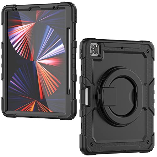 Coque iPad Pro 12.9 antichoc et résistante aux chocs extrêmes avec protection intégrale