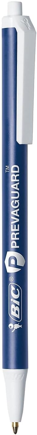 BIC PrevaGuard Clic Stic Ballpoint Pen Contains Built-in Protection On the Pen To Suppress Bacteria Growth, 12-Count image 3