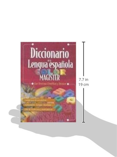 Diccionario de la Lengua Espanola Color Magister: Con Terminos Cientificos y Tecnicos