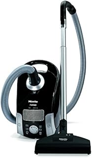 Miele Turbo Team Canister Vacuum, Obsidian Black