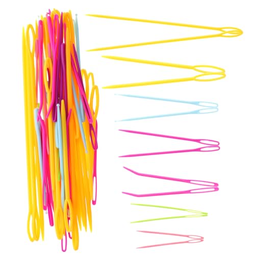 HOODANCOS Hand Sewing Needles 7 Sizes Set for Yarn Knitting Thread Needles for Sewing Ideal for Sweater Hat Scarf Crafting