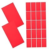 HOMSFOU 50stücke Traditionelle Chinesische Rote Umschläge Minimalistische Geldumschläge Für Hochzeiten Und Feste Robustes Material Großzügiger Platz Für Bargeld Oder Karten