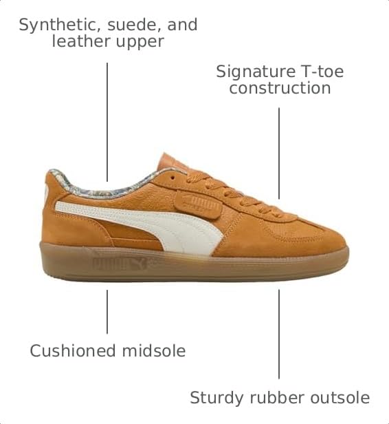 Image of Puma Mens Palermo Leather Shoes