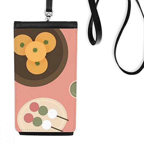 Smartphone bourse suspendue motif snack japonais pour sorties et voyages urbains