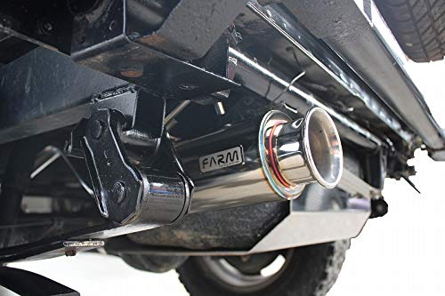 ジムニーJA11 マフラーモーターファームヒルクライムマフラー