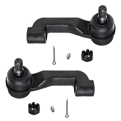 Image of Detroit Axle - 8pc Front End Control Arms Kit for Jeep 08-12 Liberty, 07-11 Dodge Nitro, 2 Lower Control Arms w /Ball Joint 4 Tie Rod Ends 2 Boots 2008 2009 2010 2011 Replacement