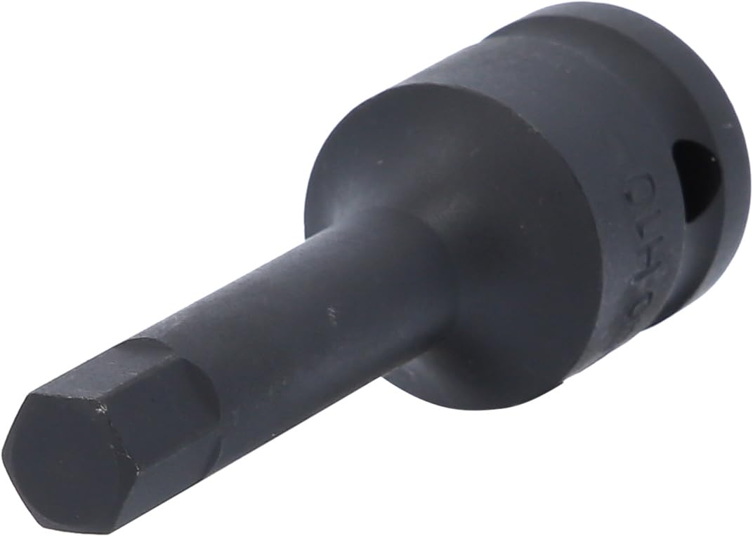BRILLIANT TOOLS BT022624 1/2 Inch Impact Bit Socket Hex Socket 10 mm [Powered by KS Tools]